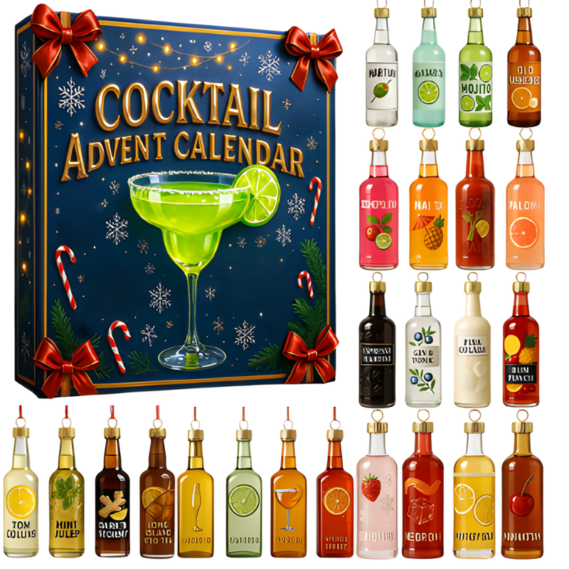Mixmas™ – 2025 Cocktail Advent Calendar for 24 Days of Festive Flavour & Fun!