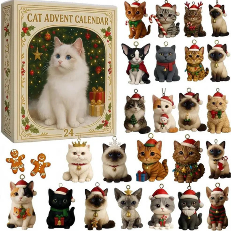 MeowyChristmas™ – 2025 Cat Advent Calendar for 24 Days of Feline Festive Fun!
