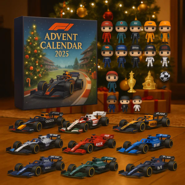 RaceCountdown™ – 2025 Advent Calendar for Racing Fans & Collectors