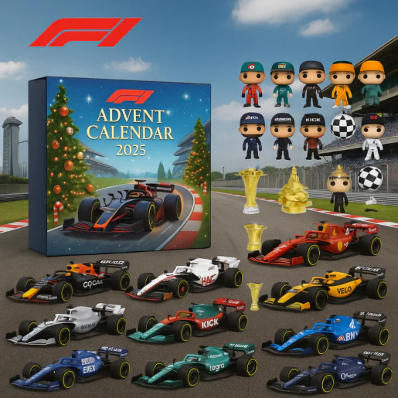 RaceCountdown™ – 2025 Advent Calendar for Racing Fans & Collectors