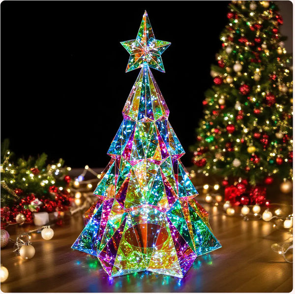 LumiTree™ – Indoor-Outdoor RGB Holographic Christmas Tree